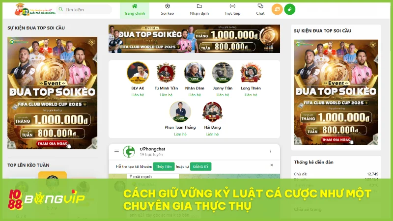 Kỷ luật cá cược giúp bạn không bị cuốn theo cảm xúc và luôn đi đúng hướng chiến lược.